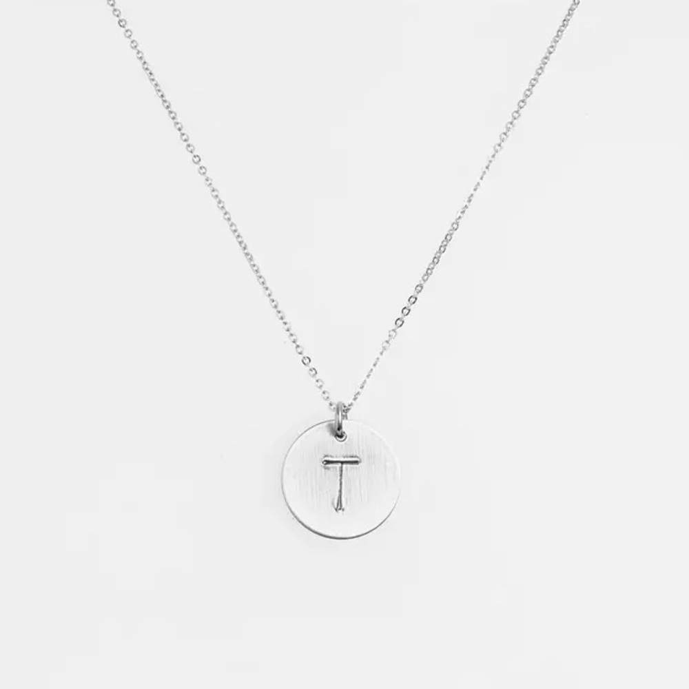 Initial Necklace- T